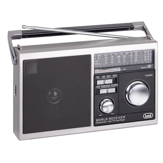 Trevi MB 749 W Multiband BT / USB metál szürke rádió