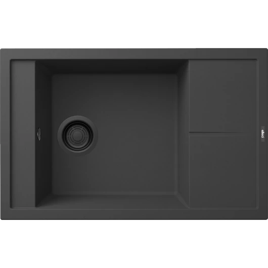 ELLECI - Mosogatótálca Unico 305 G40 Nero fekete tartozékokkal