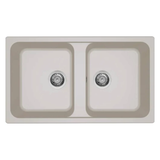 ELLECI - Mosogatótálca Life 450 86x50 Granitek 2m. G39 Bianco soft