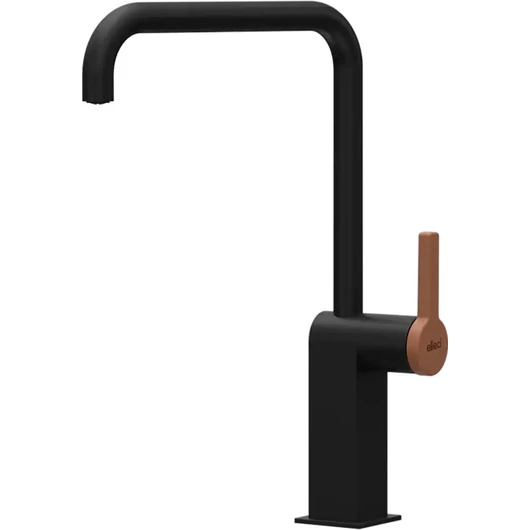 ELLECI - Csaptelep Smith matt fekete+K83 Clay