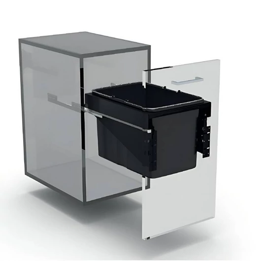 EKOTECH - Beépíthető hulladékgyűjtő FRONT 40 - 1x34 liter