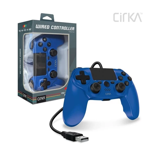 Cirka M07527-BU NuForce PS4 / PC / Mac kék vezetékes kontroller