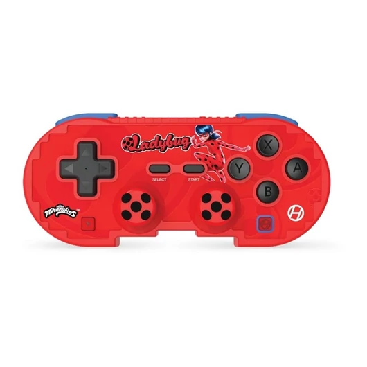 Hyperkin M01328-MTLB Pixel Art Miraculous Nintendo Switch / PC / Mac / Android "Katicabogár" BT kontroller