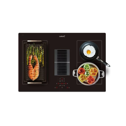 CATA - AS-750 2 FLEX indukciós főzőlap beépített elszívóval