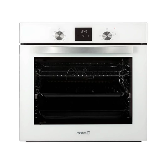 CATA MDS-8007 WH XL méretű beépíthető sütő 7 sütőfunkcióval, 6 szintes sütés