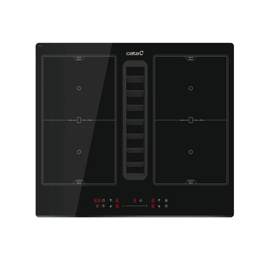 CATA - IAS-6024 FLOW-IN indukciós főzőlap beépített elszívóval