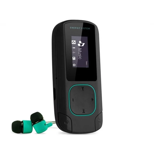 Energy Sistem EN 426508 Bluetooth-os 8GB fekete / mentazöld MP3 lejátszó
