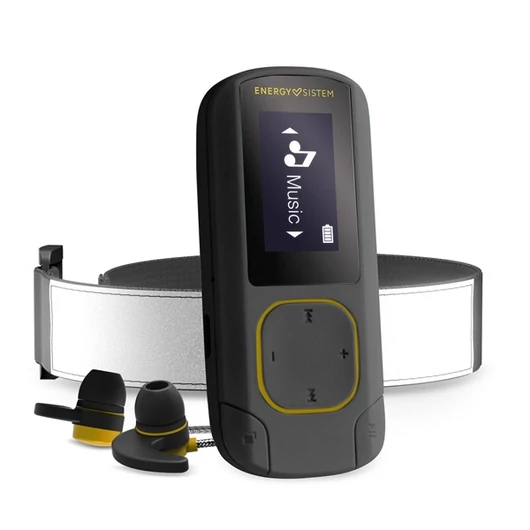 Energy Sistem EN 448272 Clip Sport Bluetooth-os 16GB fekete / borostyán MP3 lejátszó