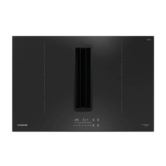 NODOR - NorCoock N8426 BK FLOW-IN indukciós főzőlap beépített elszívóval