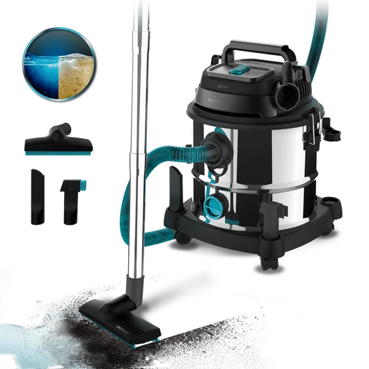 CECOTEC conga rockstar wet & dry steel max - száraz- és nedves takarítógép/08114