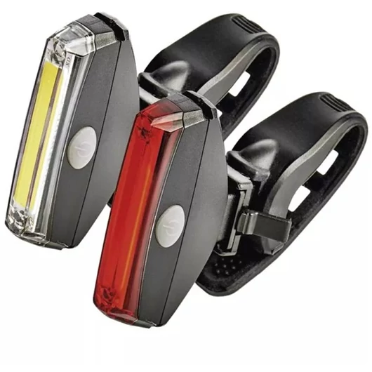 Emos P3922 22lm 2db-os fehér / piros LED kerékpárlámpa szett