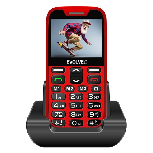 EVOLVEO easyphone xr (ep601) red