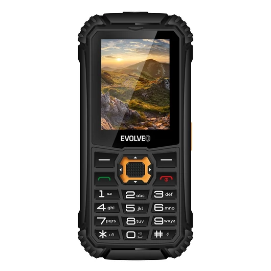 Evolveo strongphone q1, black-orange