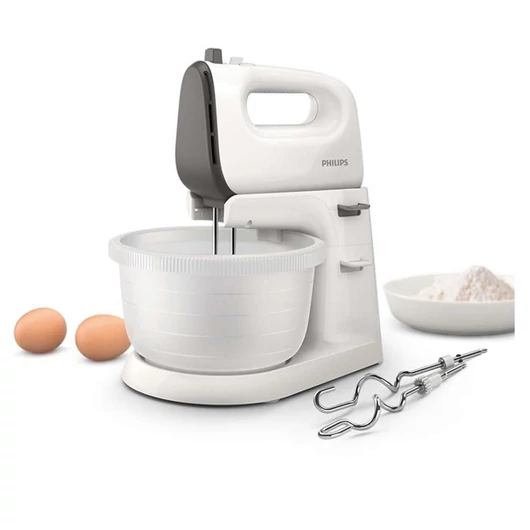 Philips Viva Collection HR3745 / 00 fehér tálas kézi mixer