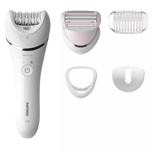 Philips BRE710 / 00 Series 8000 Satinelle Advanced száraz-nedves fehér epilátor