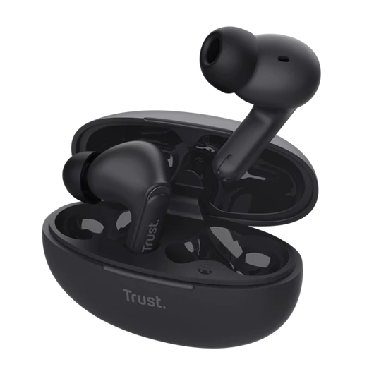 Trust Yavi ENC True Wireless Bluetooth fekete fülhallgató