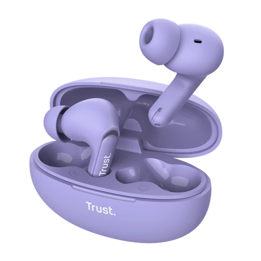 Trust Yavi ENC True Wireless Bluetooth lila fülhallgató