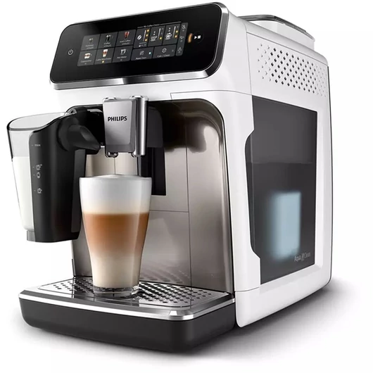 Philips EP3343 / 90 3300 LatteGo tejhabosítóval fehér-fekete automata kávéfőző