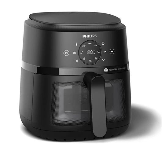 Philips Airfryer 2000 L NA220 / 00 fekete 4,2 L forrólevegős sütő