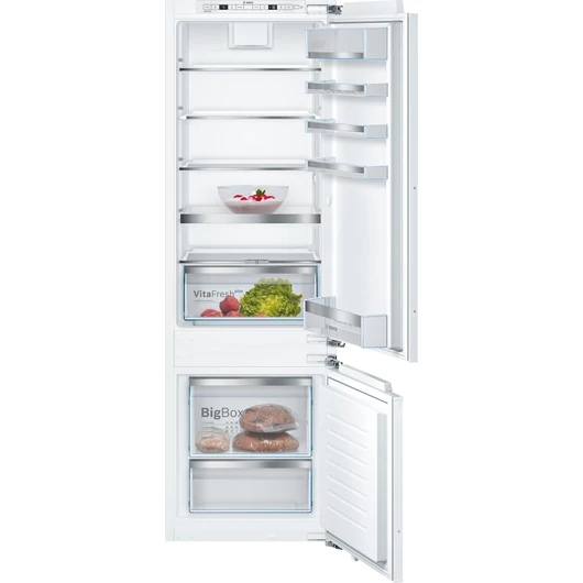 Bosch KIS87ADD0 Beépíthető alulfagyasztós hűtő-fagyasztó kombináció