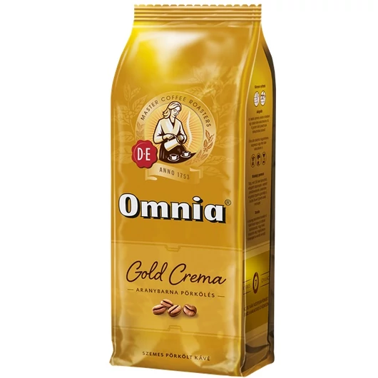 Douwe Egberts Omnia Gold Crema szemes kávé 1 kg-os kiszerelés