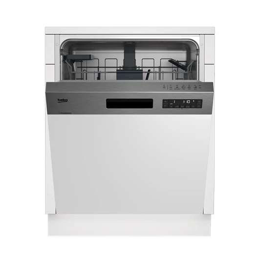 Beko DSN26420 X Látható kezelőpaneles 60 cm széles beépíthető mosogatógép inverteres motorral