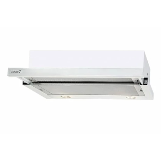 CATA TF-2003/60 LED white glass páraelszívó, 60 cm széles