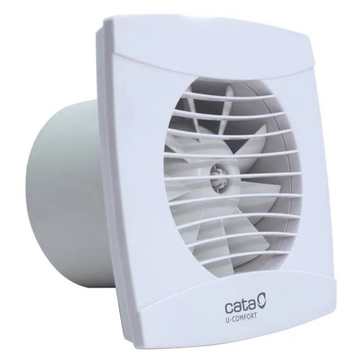 Cata UC-10 Timer fehér szellőztető ventilátor, 100 mm átmérőjű