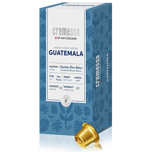Cremesso Guatemala Limited Edition kávékapszula 16 db-os kiszerelésben