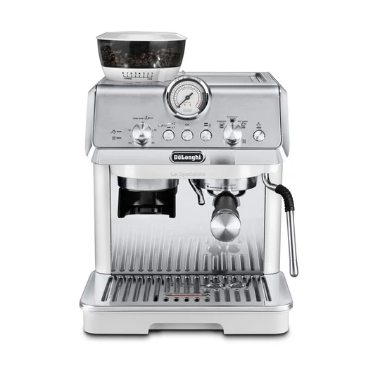 DeLonghi La Specialista Arte EC9155.W Eszpresszó kávéfőző, Integrált őrlő, 8 őrlési fokozattal fehér színben
