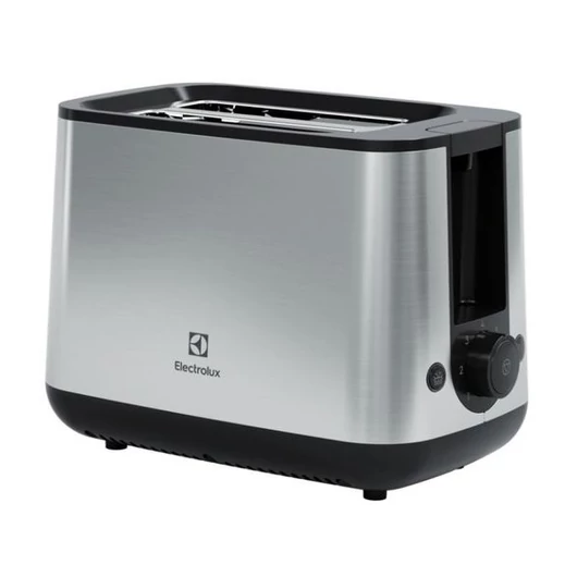 Electrolux E3T1-3ST 2 szeletes kenyérpirító rozsdamentes acél, kivehető morzsatálca
