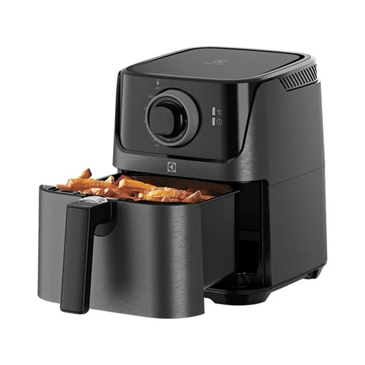 Electrolux E5AF1-4GB 2,8 literes forrólevegős sütő, kivehető kosárral, 1350 W-os teljesítmény