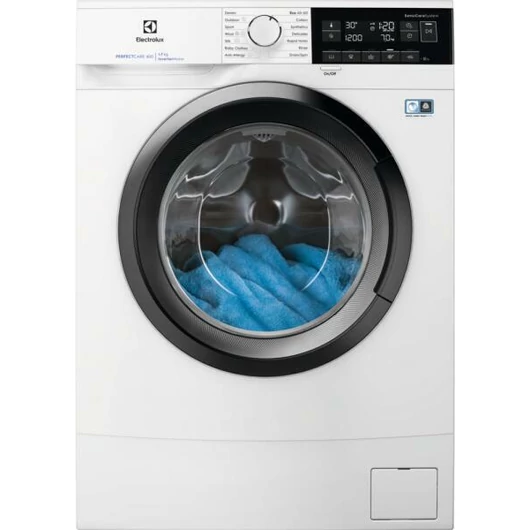 Electrolux EW6SN327SI Inverter motoros 7 kg-os elöltöltős mosógép 1200 fordulatos centrifugával