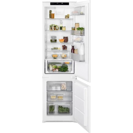 Electrolux LNS8FF19S b285 literes ColdSense 500 beépíthető alulfagyasztós hűtőszekrény Action Freeze technológiával