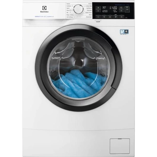 Electrolux EW6S327SI 7 kg ruhatöltetű elöltöltős keskeny mosógép inverter motorral, 1200 fordulatos centrifugával
