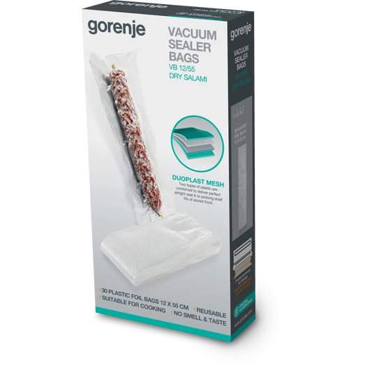 Gorenje VB12/55 szag- és ízmentes zacskó vákuumfóliázó géphez
