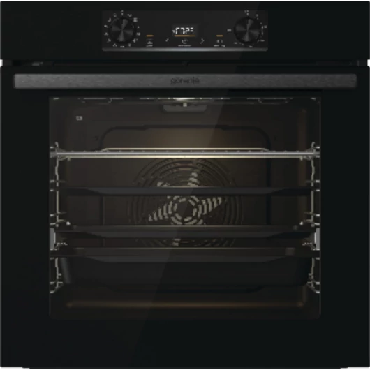 Gorenje BPS6737E14BG beépíthető sütő 3 év garanciával pirolitikus tisztítással hozzáadott gőz funkcióval
