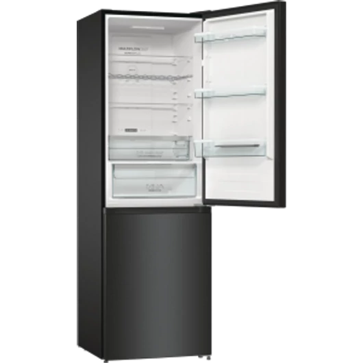 Gorenje NRK619CABXL4 alulfagyasztós NOFROST Plus hűtőszekrény inverter motorral, MultiFlow 360 ventillációs rendszer, LED belső világítás, FastFreeze- gyorsfagyasztás