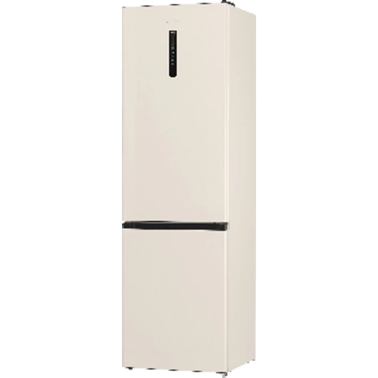 Gorenje NRK6202AC4 alulfagyasztós NOFROST hűtőszekrény 330 literes űrtartalom, elektronikus vezérlés bézs színű készülék