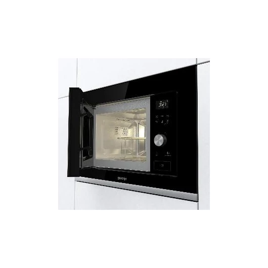 Gorenje BMX201AG1BG 20 literes fekete-inox beépíthető mikrosütő 3 év garanciával