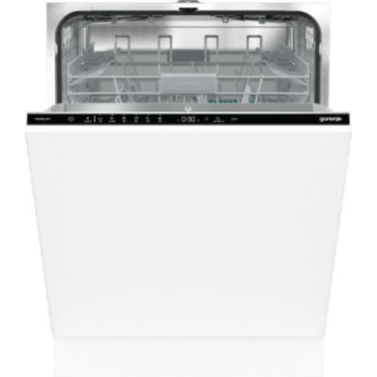 Gorenje GV642D61 14 terítékes teljesen beépíthető mosogatógép AquaStop rendszer, rozsdamentes belső, 8 program, teljes szárítás
