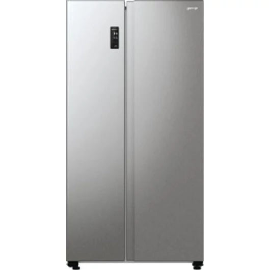 Gorenje NRR9185EAXL 550 literes Side by Side amerikai hűtőszekrény Total NoFrost hűtési rendszerrel inox színben, inverteres motorral akár 5 év garanciáva