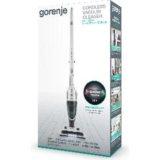 Gorenje SVC180FW akkus 2in1 álló porszívó HEPA szűrő 2 év garancia