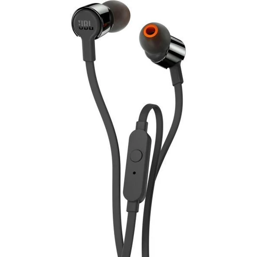 JBL T110 vezetékes fülhallgató fekete színben