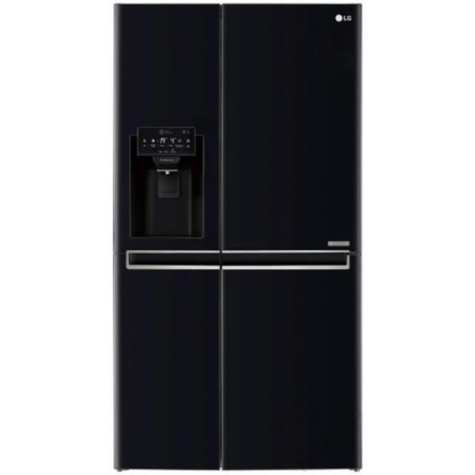 LG GSJ760WBXV SideBySide amerikai hűtőszekrény fekete színben