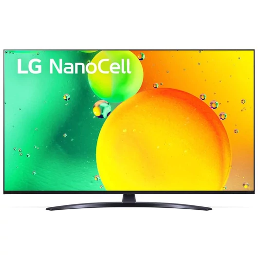 LG 43NANO763QA nanocell Smart LED TV, 108 cm, 4K Ultra HD, HDR, webOS ThinQ AI