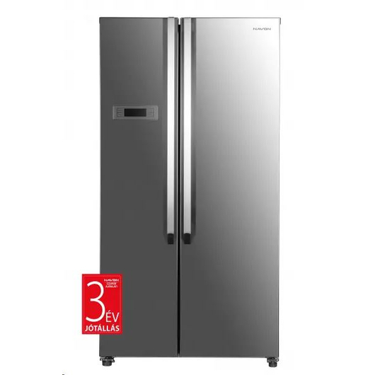 Navon H SBS 521F X Side by Side amerikai hűtőszekrény 3 év garanciával