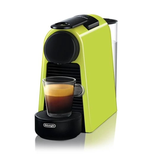 DeLonghi EN85.L, Nespresso Essenza Mini kapszulás kávéfőző, lime színben, 19 bar nyomással készít kávét