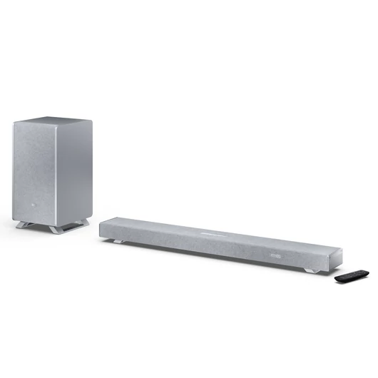 SHARP Q HT-SBW53121(SL) 3.1.2 Dolby Atmos / DTS:X hangprojektor vezeték nélküli mélynyomóval ezüst