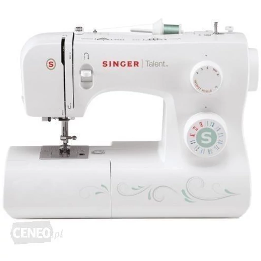 Singer 3321 TALENT varrógép 21 öltésminta  10 féle rugalmas öltés , Állítható tűpozíció, Állítható öltéshosszúság, Állítható öltésszélesség, 4 lépésés automata gomblyukvarrás, Automatikus tűbefűzés, Egyszerűsített orsóbehelyezés, Lepattintható varrótalpak